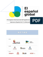 Actascongreso Elespanolglobal PDF