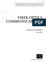 Harold Kolimbiris Fiber Optics Comunication