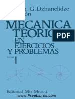 Mecánica Teórica en Ejercicios y Problemas Tomo I