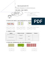 Guia 2 Multiplicación Tercero Básico