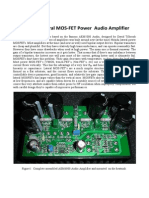 AEM6000 Lateral MOS-FET Power Audio Amplifier