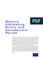 Memory Addressing, Binary, and Hexadecimal Review: Example