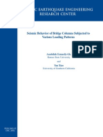 Pacific Earthquake Engineering Research Center: Seismic Behavior of Bridge Columns Subjected To Various Loading Patterns