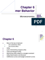 Consumer Behavior: Microeconomics