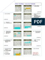 2014-2015 Academic Calendar 05 19 142