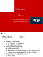 Welcome!: Red Hat Enterprise Linux System Administration