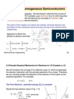 Chapter 2. Homogeneous Semiconductors