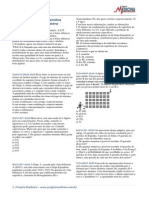 Análise Combinatória - Lista 1