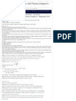 NCERT Physics Class XII Solution of Chapter 5 - Magnetism and Matter