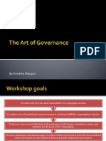 The Art of Governance in Congregations