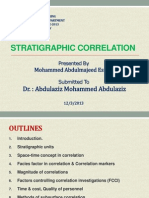 Stratigraphic Correlation