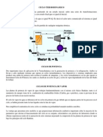 Ciclo Termodinamico