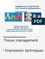 Tissue Management & Impression Techniques