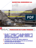 Tema 9 - Fundición 1° Parte - Producción de Plomo Primario