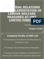 HMT Labor Welfare