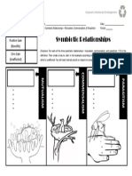 Directed Study - Day 4 - Symbiotic Relationship Coloring Sheet