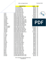 ABB Price Book 40