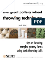 Five Great Pottery Wheel: Throwing Techniques