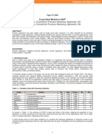 Count Data Models in SAS