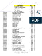 ABB Price Book 439