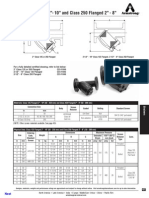 Cast Iron Class 125 Flanged 2''-10'' and Class 250 Flanged 2'' - 8''