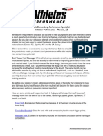 Athletes Performance Training Strategies