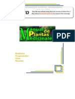 Manual de Plant As Medicinal Es