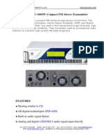 FM Transmisor de 1kw