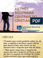 As Três Doutrinas Centrais Do Cristianismo