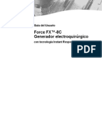 Force FX-8C Guia de Usuario PDF