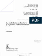 BONILLA Ciudadania Multicultural y La Politica Del Reconocimiento PDF