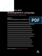 Advances in Stylistics Jonathan Culpeper Mireille Ravassat Stylistics and Shakespeare S Language Transdisciplinary Approaches Continuum 2011