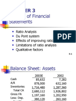 CHAPTER 3 Analysis of Financial Statements