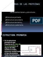 Estructura de Las Protenas