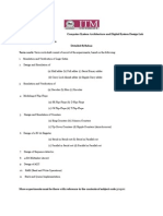 Computer System Architecture Lab Manual