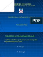 2-Princípios de Sinalização Celular