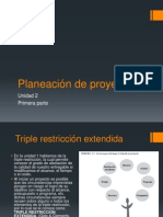 Planeación de Proyectos