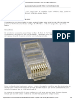 (TUTORIAL) Montando (Crimpando) o Cabo de Rede RJ45 e o Telefônico RJ11