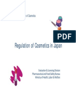 Regulation of Cosmetics in Japan PDF