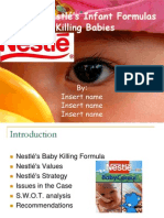 Nestle's Infant Formula