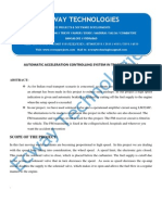 Automatic Acceleration Controlling System in Traffic Signals