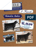 Steele Land & Livestock Female Sale Catalog