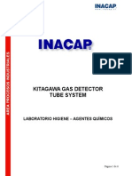 Sistema Detector Gases Kitagawa