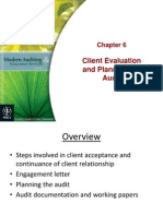 Client Evaluation and Planning The Audit