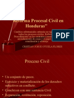 Reforma Procesal Civil en Honduras