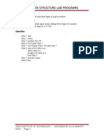 C Programming and Data Structures Lab Manual