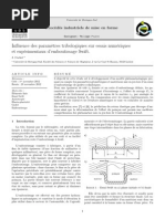 Influence Des Paramètres Tribologiques Sur Essais Numériques Et Expérimentaux D'emboutissage Swift.