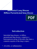 Interstitial Lung Disease Diffuse Parenchymal Lung Disease