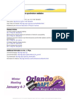 A Simplified Approach To Synchrotron Radiation