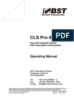 BST CLSPro 600 User Manual